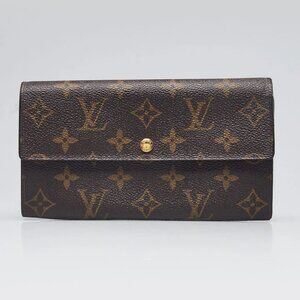 Louis Vuitton Monogram Canvas Sarah Wallet